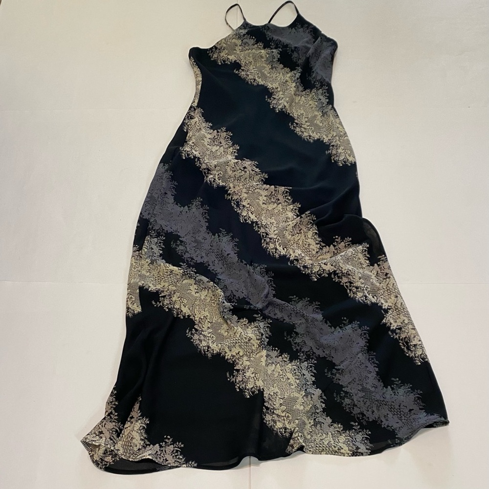 All That Jazz Elegant Black and Cream Women's Dress